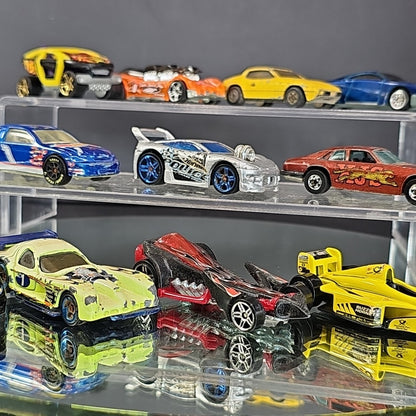 11 Hot Wheels Cars As Shown