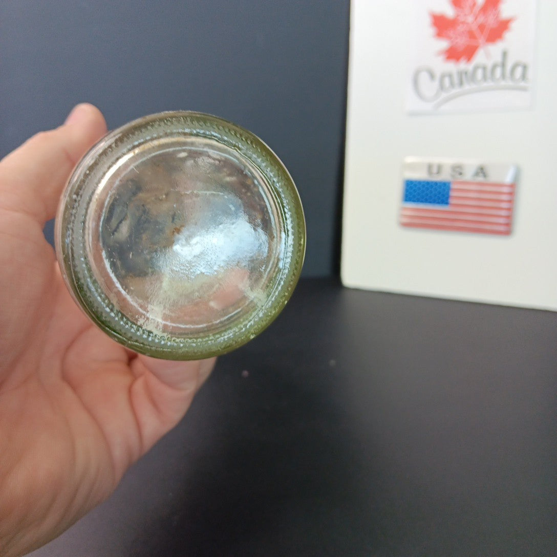 Vintage 1987 Coca Cola Canadian Bottle Buffalo Caps Sticker 300ml Canada ACL