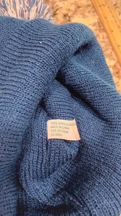 Seattle Seahawks Hat Beanie Toque Blue Green NFL Football Budweiser Cuffed Mens