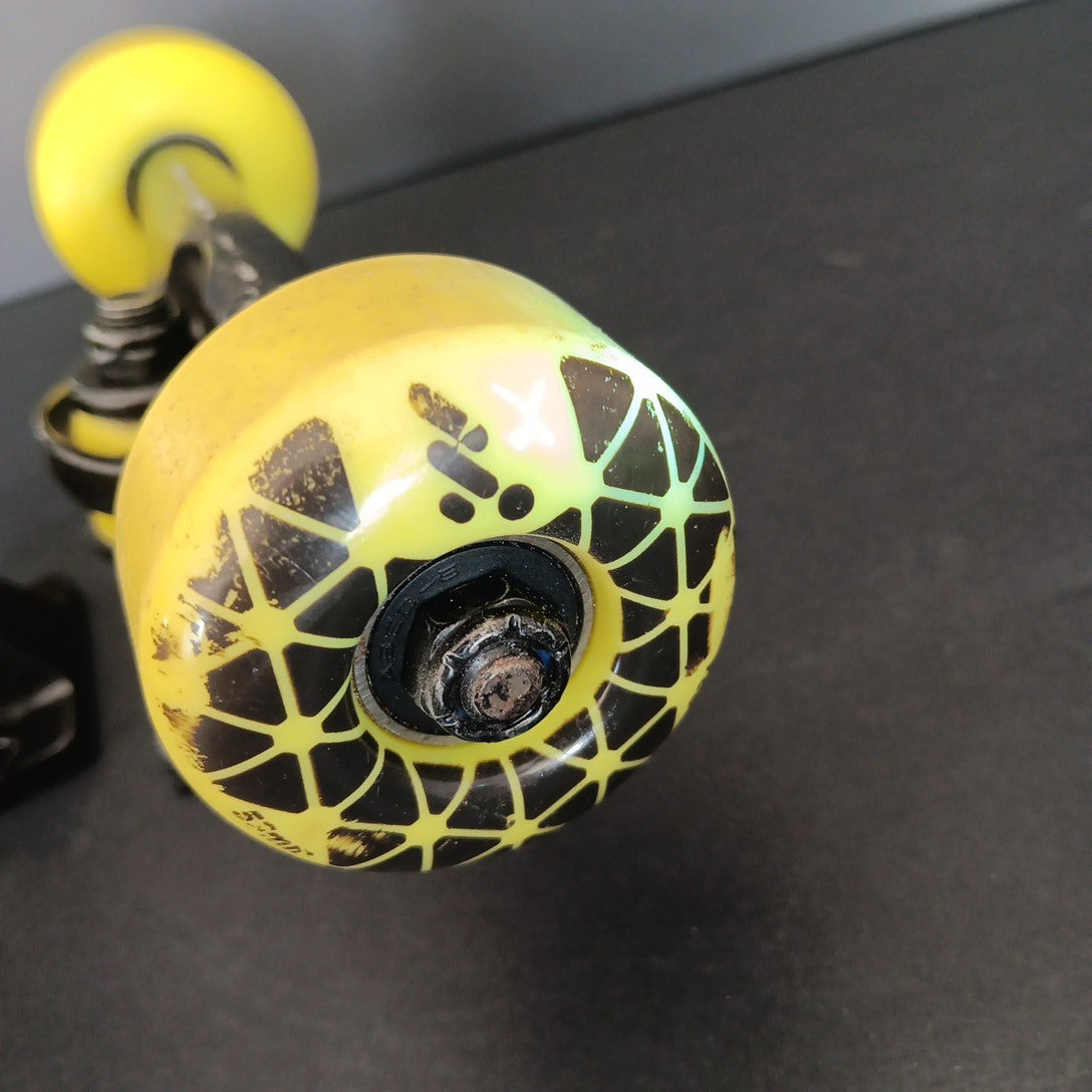 MORFBOARD Morf Board Replacement Skate Trucks 53mm - Set of 2 - Yellow