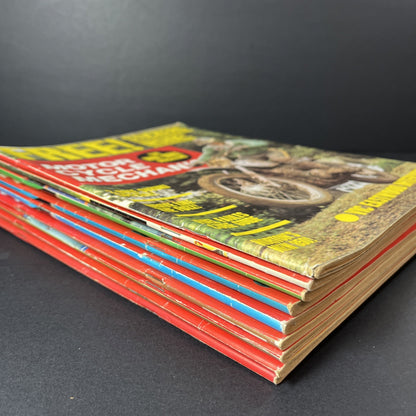 Vtg. 9x Motor Cycle Mechanic Magazines 1973 - 1976 Bikes Printed In England