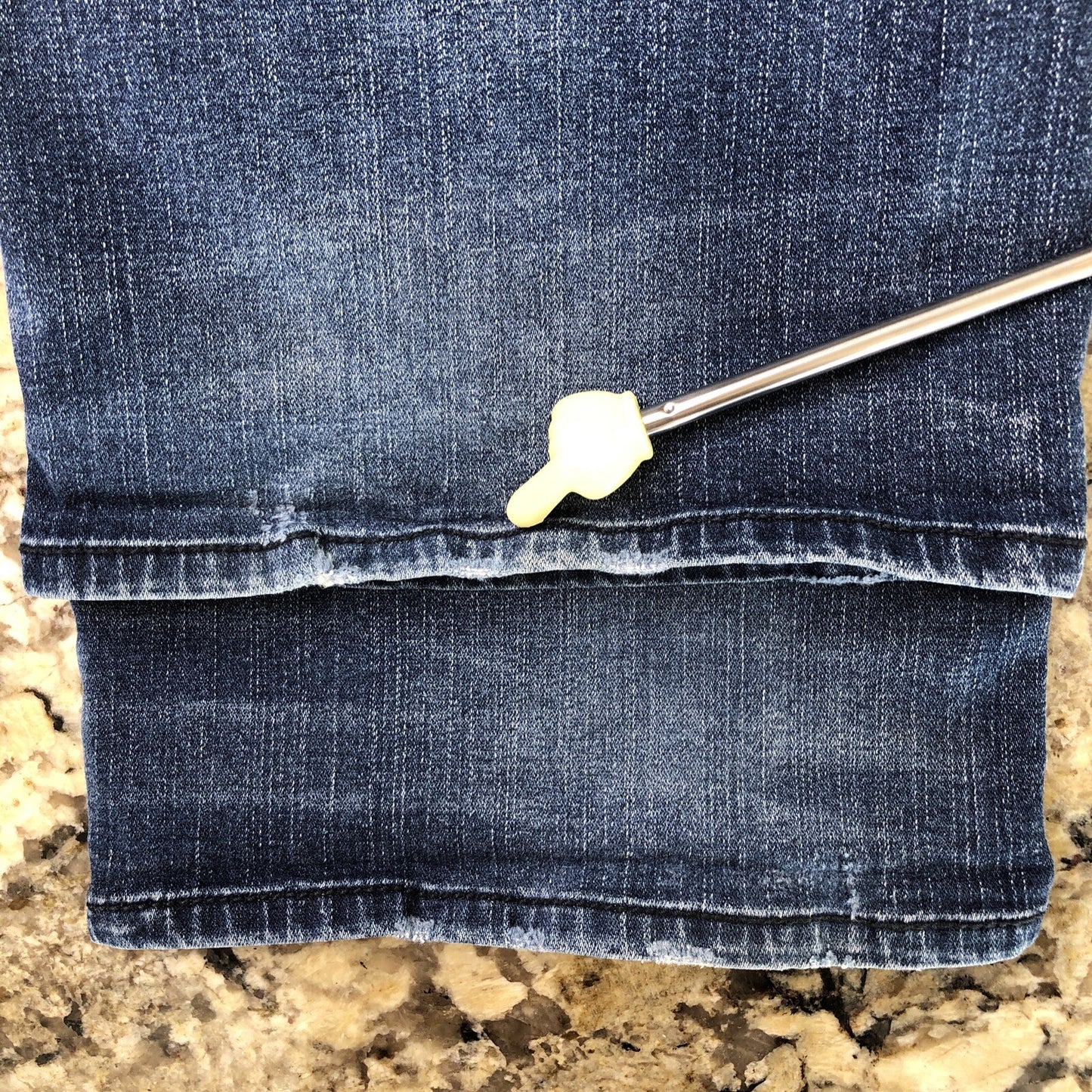 Size 30 X 32 Silver Jean Co. Womens Denim Bootcut Jeans Beaded Distressed