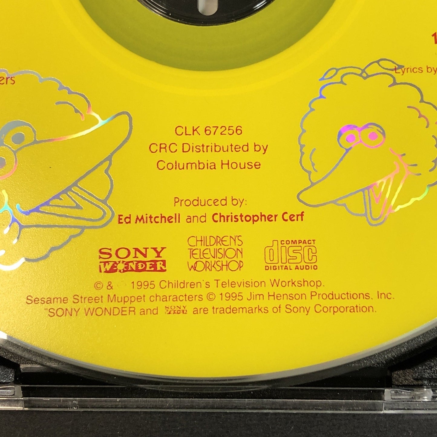 Sesame Street The Bird Is The Word! Big Bird’s Favourite Songs CD 1995 CA