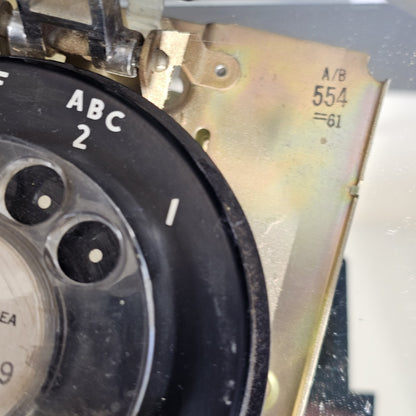 Northern Electric Rotary 1961 Wall Telephone #554 With Cord, Untested, Canada