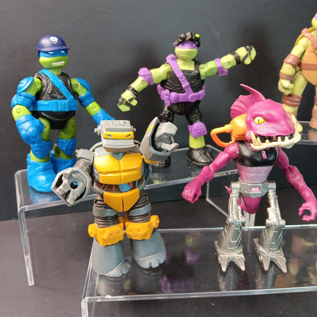 Teenage Mutant Ninja Turtles TMNT Action Figures Set Of 8 Figurines 2012-13 CN