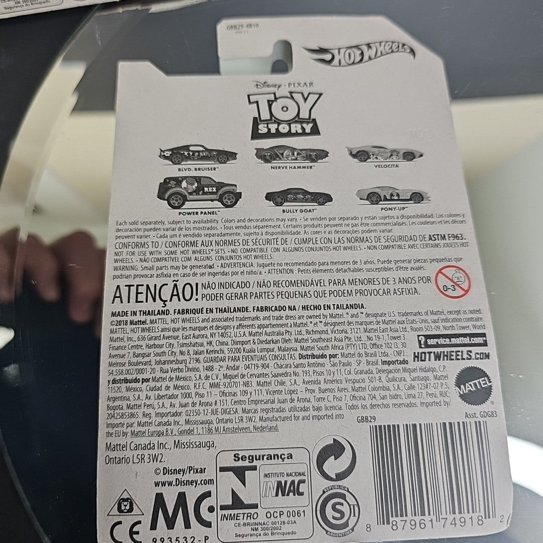 Toy Story Diecast Car Set of 3 Rex Woody Lightyear Chevelle SS