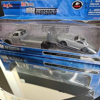 2007 MAISTO 1:64 ALLSTARS ELITE TRANSPORT CS TOW TRUCK/‘69 Corvette Sealed Box