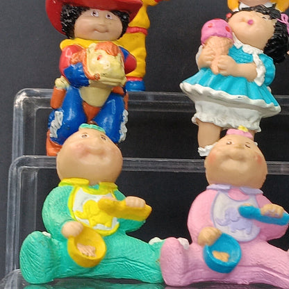 12pcs Cabbage Patch Action Figures Small Babies CPK Vintage Cake Toppers CN
