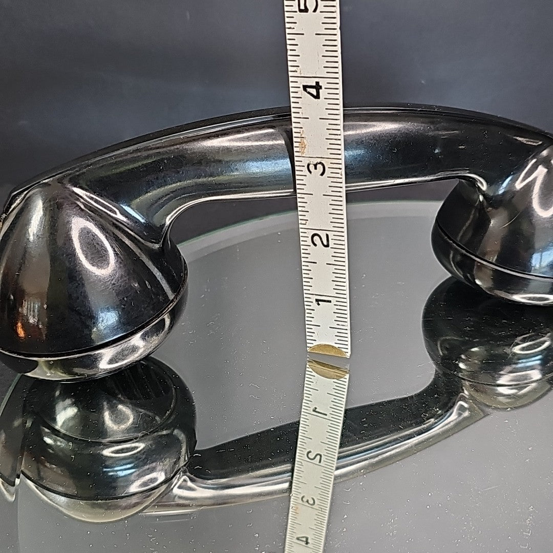 1956 Rotary Crank Telephone Handset With Vented Spitcup Magneto Or Leich ?