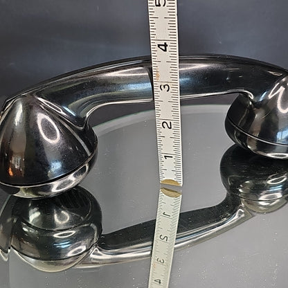 1956 Rotary Crank Telephone Handset With Vented Spitcup Magneto Or Leich ?