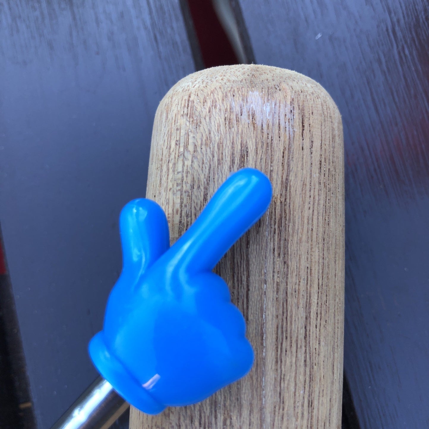 Handmade Mini Wood Bat Toy Baseball Fishing Bonker Small Bat