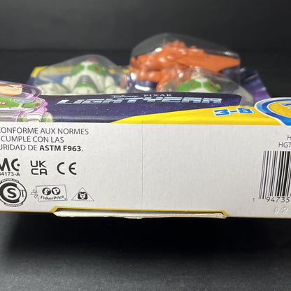 Disney Pixar Lightyear Action Figures Set of 2 Fisher-Price Mattel Imaginext CN