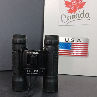 Bushnell 10 X 25 320ft At 1000 Yards Folding Small Good Lenses READ desc. CN
