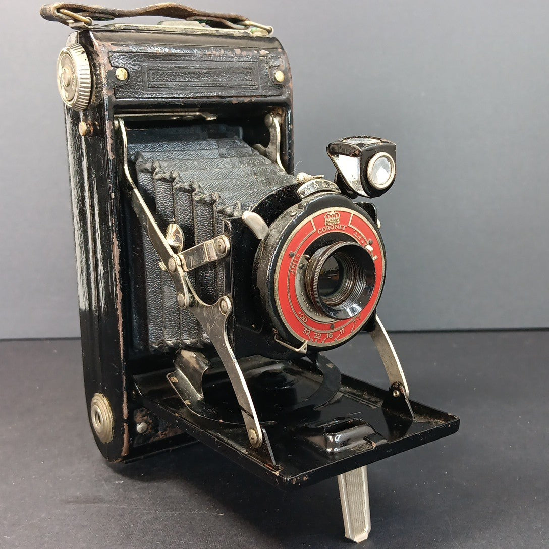 Coronet "Patent Pending" Antique Camera RARE Early Example Highly Collectable UK
