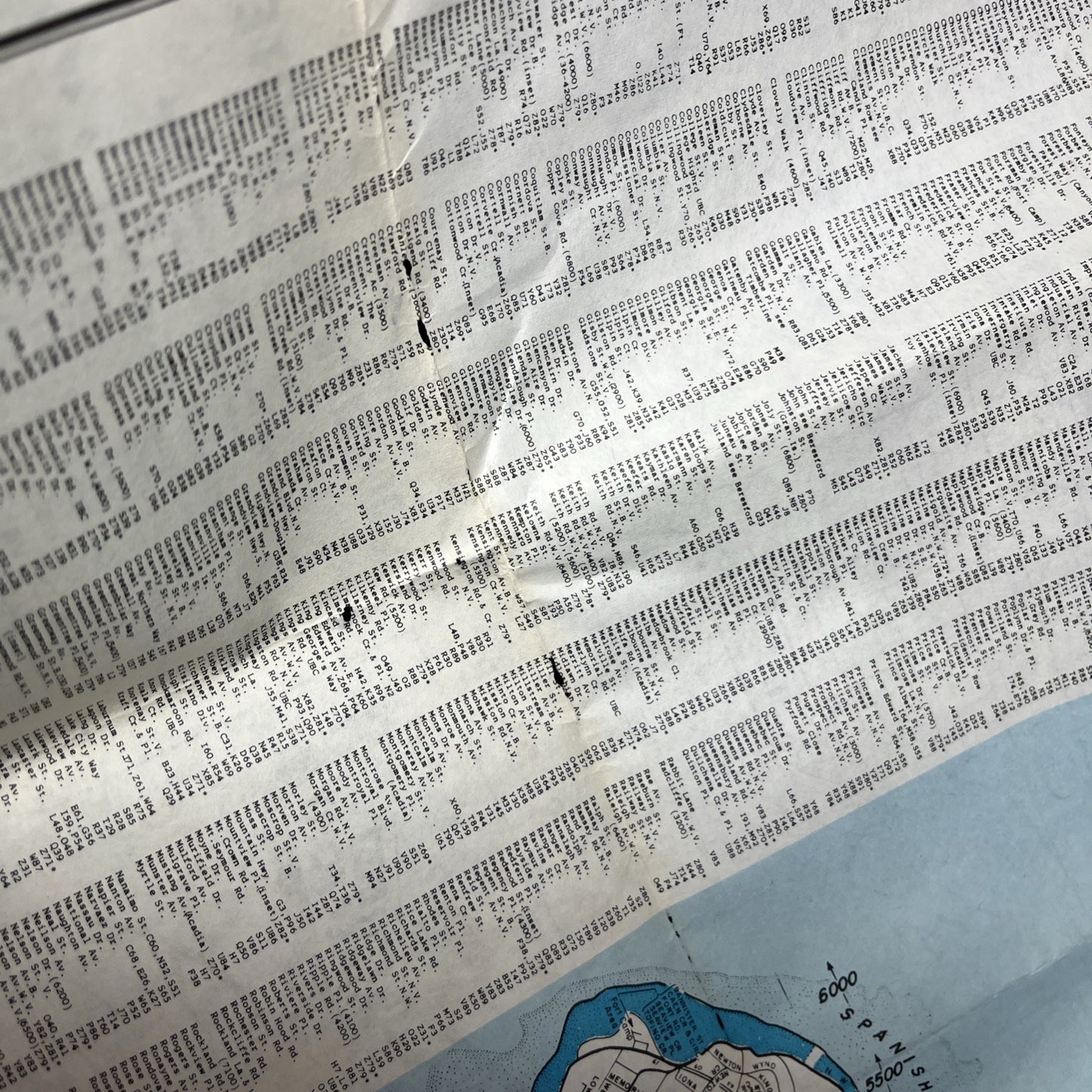 VTG Dominion Maps Dail Map Of The City Of Vancouver And Adjacent Municipalities