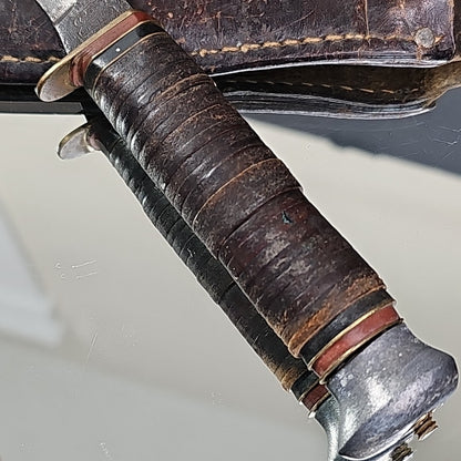 Solingen H 20 Germany Knife With Interesting Marking And Sheath Rare