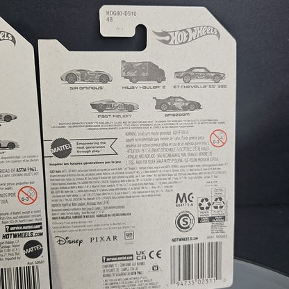 Toy Story Diecast Car Set of 3 Rex Woody Lightyear Chevelle SS