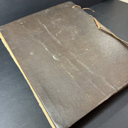 Vintage Elbert Hubbard’s Scrap Book 1923 Roycrofters Leather Bound * READ USA