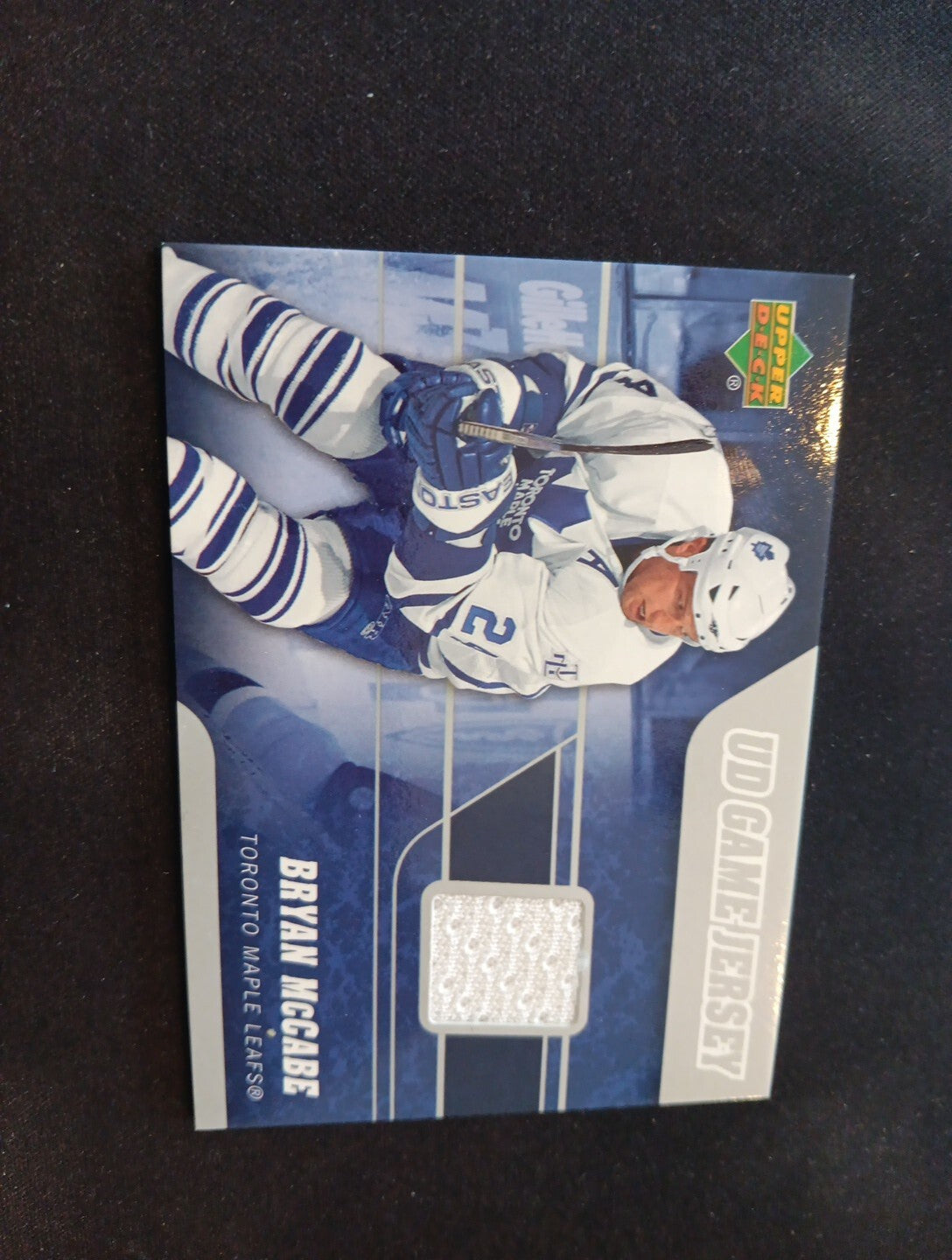 2006-07 Upper Deck Series 2 UD Game Jersey Bryan McCabe #J2-BR