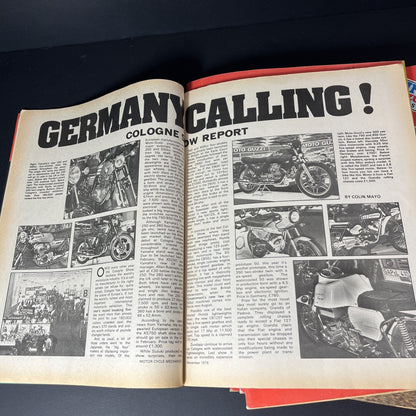 Vtg. 9x Motor Cycle Mechanic Magazines 1973 - 1976 Bikes Printed In England