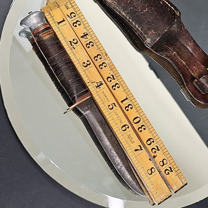 Solingen H 20 Germany Knife With Interesting Marking And Sheath Rare