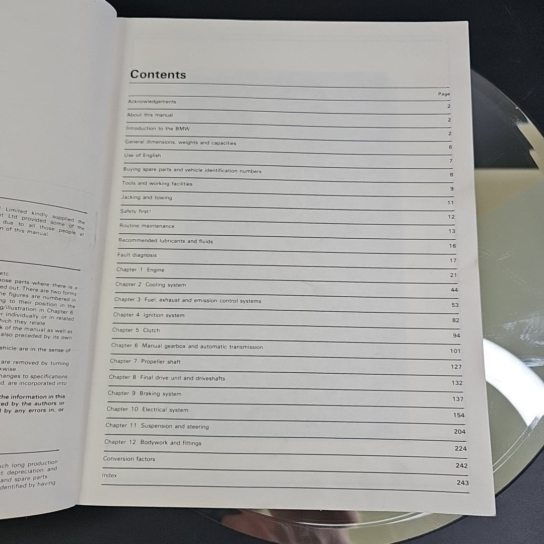 530i 528i BMW SHOP MANUAL HAYNES SERVICE REPAIR BOOK 1975-1980