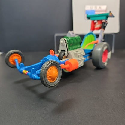 Teenage Mutant Ninja Turtles TMNT Sewer Dragster Vehicle Only 1990 - Vintage