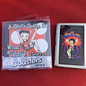 Betty Boop Collectables Metal Cigarette Case And 8 Cardboard Coasters CN
