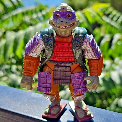 1993 Teenage Mutant Ninja Turtle Samurai Donatello Playmates Mirage Studios TMNT