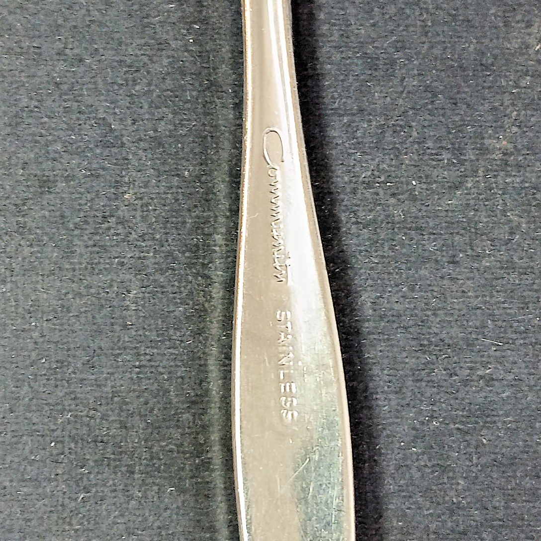 5 X ONEIDA Spoons Community Woodmere Stainless Steel Spoons 6 Inch