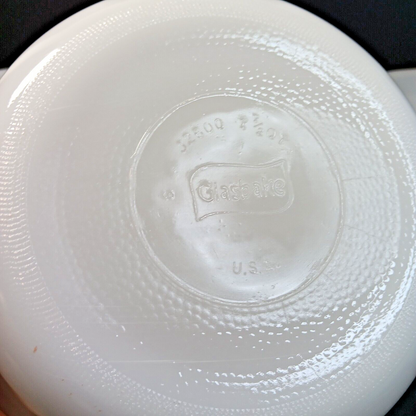 Glasbake Casserole Dishes J514, J2500 Starburst Blueberry Daisy USA 5pcs