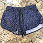 Small Aeropostale Sport Womens Shorts Lined Undergarment Drawstring Black BD