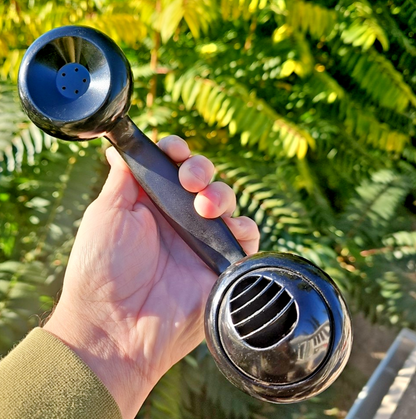 1956 Rotary Crank Telephone Handset With Vented Spitcup Magneto Or Leich ?