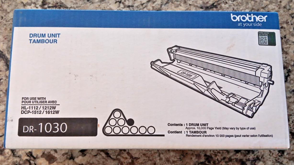 SEALED Brother ORIGINAL DR-1030 OEM DRUM SEALED