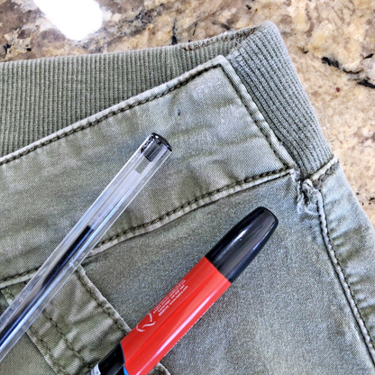 Size 16 X 32 Denver Hayes Mens Pants Cargo Sage Green Pockets VN