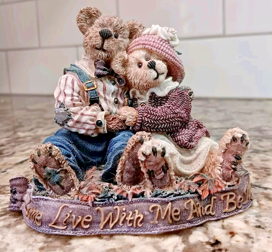 Boyds Bears "Henry Sarah the Best is Yet to Come" #228330 Love Engagement Gift