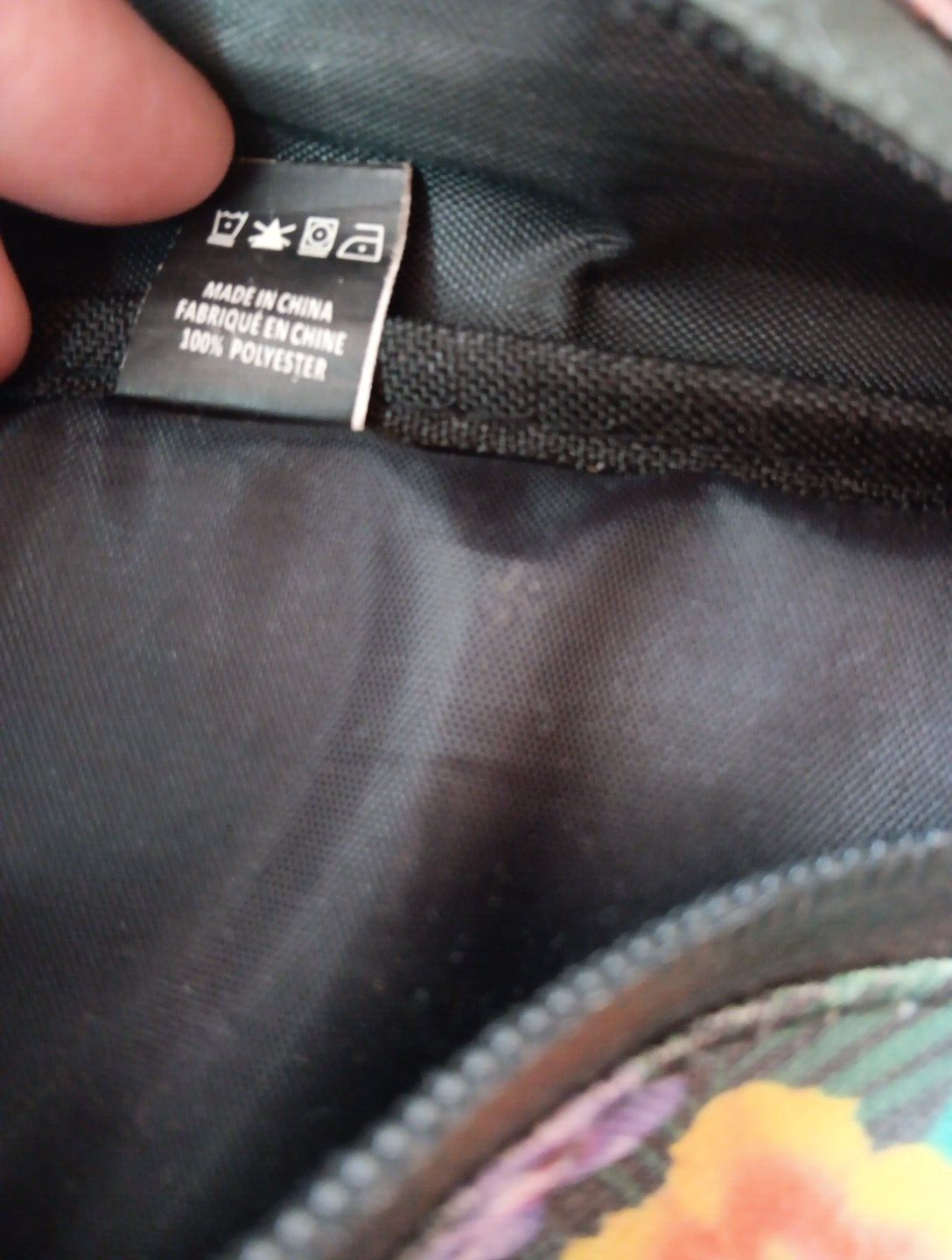 Zoo York Fanny Pack Bag Satchel Hidden Pocket Flowers Men Women Belt Bag CN