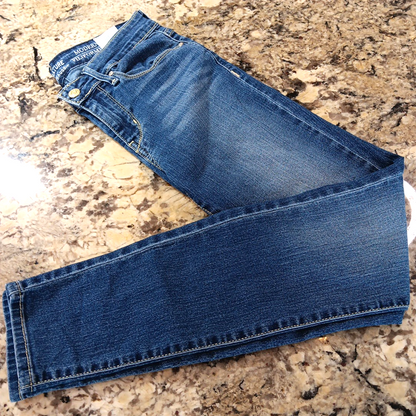 Size 27 X 28 Levi Strauss Signature Modern Skinny Womens Blue Jeans Good Cond PK