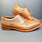 Rockport Cap Toe Derby Mens Dress Shoe Size 9 W Tan Brown Career Business India