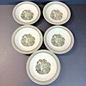 5 X Minuet Real English Ironstone Micratex Adams & Sons Wedgwood 5.25in Bowls UK