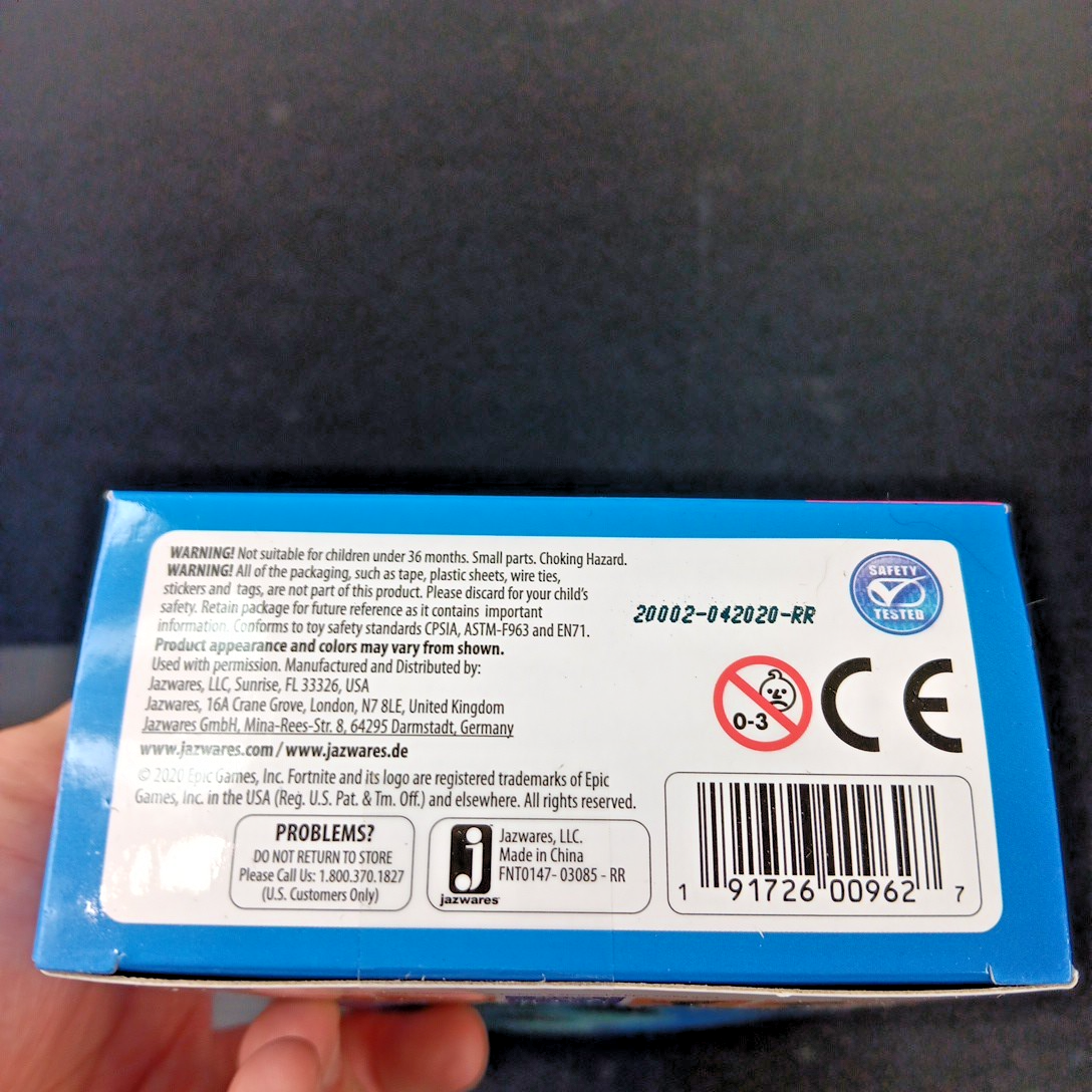 NIB Fortnite Fish Stick Action Figure 12in Collectible Victory Series Epic Games