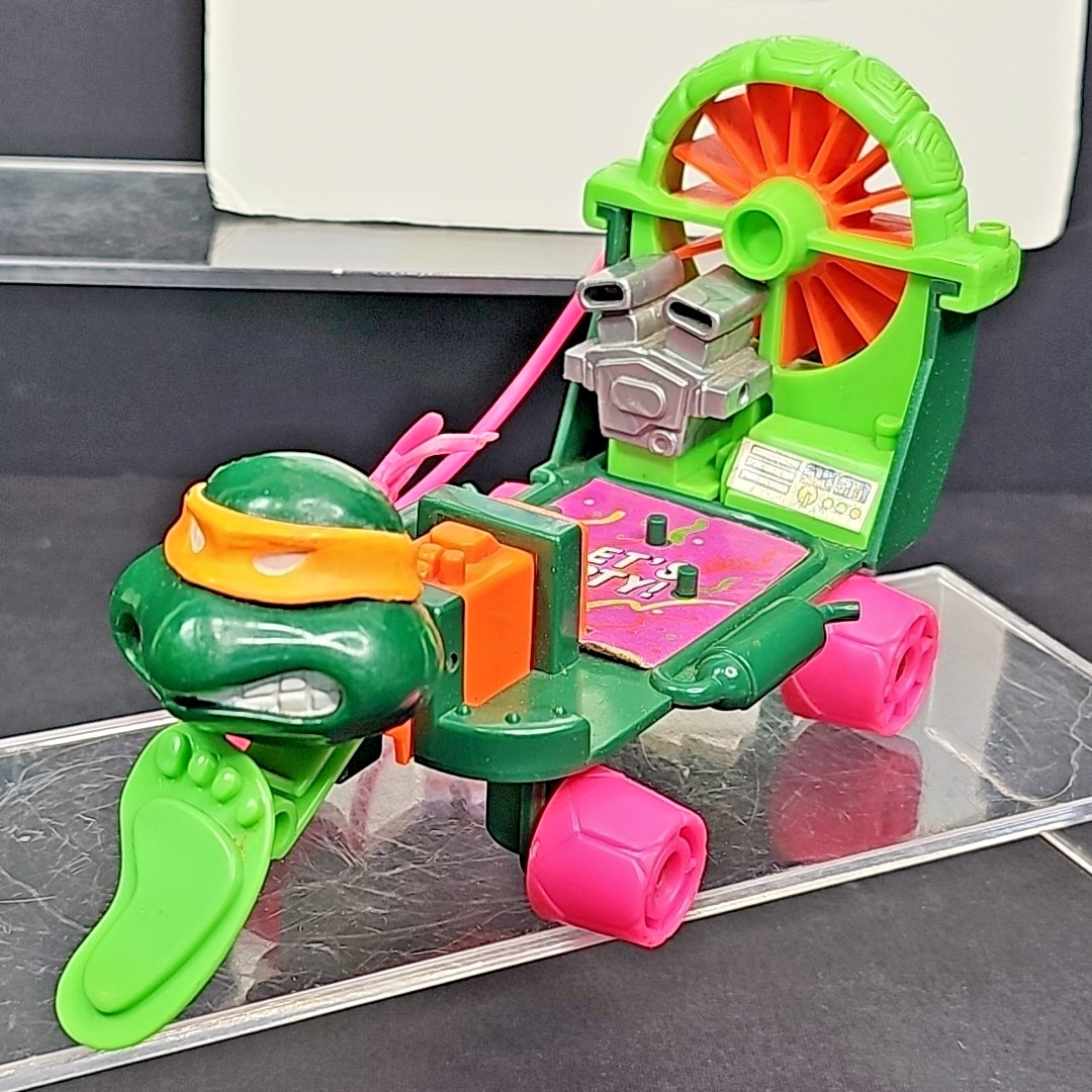 1991 Cheapskate II Vehicle TMNT Teenage Mutant Ninja Turtles Skateboard Vintage