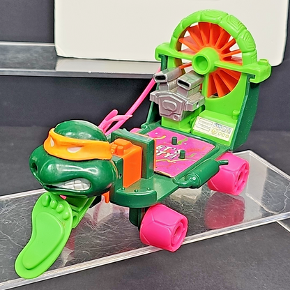 1991 Cheapskate II Vehicle TMNT Teenage Mutant Ninja Turtles Skateboard Vintage