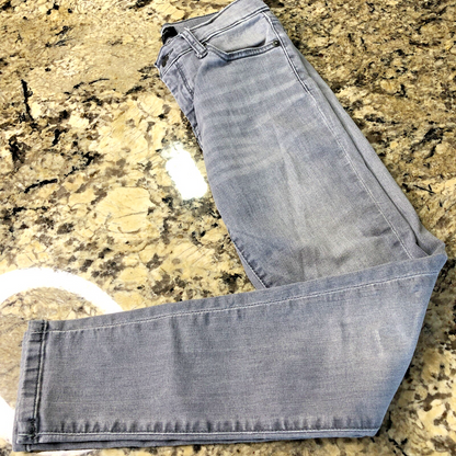 Size 25/0 Banana Republic High Rise Skinny Women Stretchy Jeans Distressed PK
