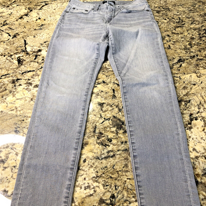 Size 25/0 Banana Republic High Rise Skinny Women Stretchy Jeans Distressed PK