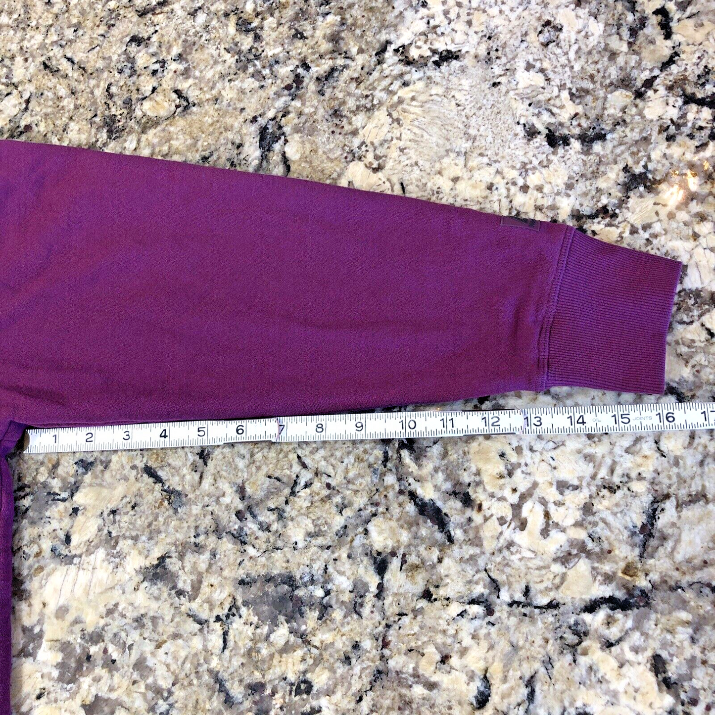 Size XXL Reebok Womens Hoodie Sweater Purple Kangaroo Pocket Zipper Pocket CN