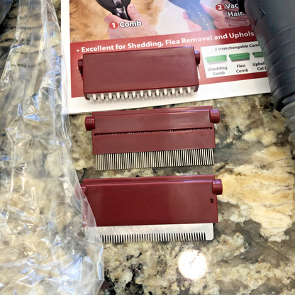 Penn-Plax VacGroom Pet Grooming and Shedding Vacuum Attachment Dogs Cats CN