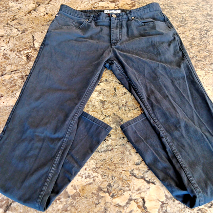 Size 32 X 31  Zara Black Skinny Mid Rise Jeans Women's Made In Turkey