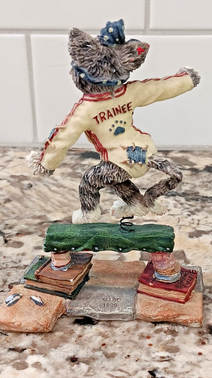 1999 Boyds Bears Friends Nadia Surefoot Practice Makes Purrfect #371055PO CN