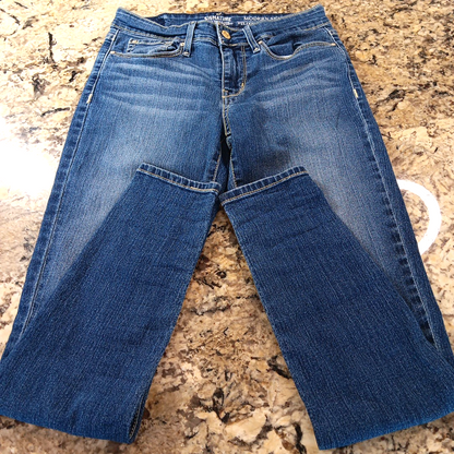 Size 27 X 28 Levi Strauss Signature Modern Skinny Womens Blue Jeans Good Cond PK